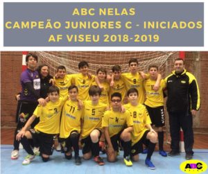 iniciados-300x251 ABC de Nelas campeão distrital de futsal juniores C