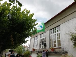 band-verde-300x225 Bandeira Eco Escolas verde hasteada na Escola Básica do 1ºCiclo em Figueiró da Granja