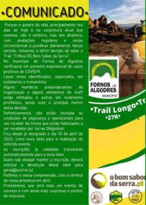 262812854_208631671446178_1097310595480664524_n-214x300 Trail "Bom Sabor da Serra" adiado para 10 de abril de 2022