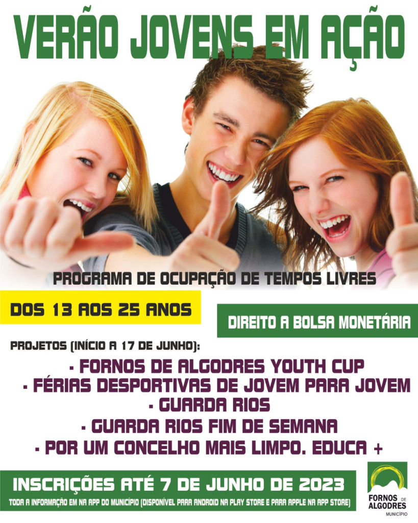 349020159_249733301069084_2426614571866355106_n-819x1024 Fornos de Algodres-VI Edição do Programa Municipal de Ocupação de Tempos Livres