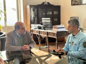 Press_20-300x225 Novo Comandante Distrital do Comando Territorial da GNR de Viseu reuniu no Municipio de Nelas