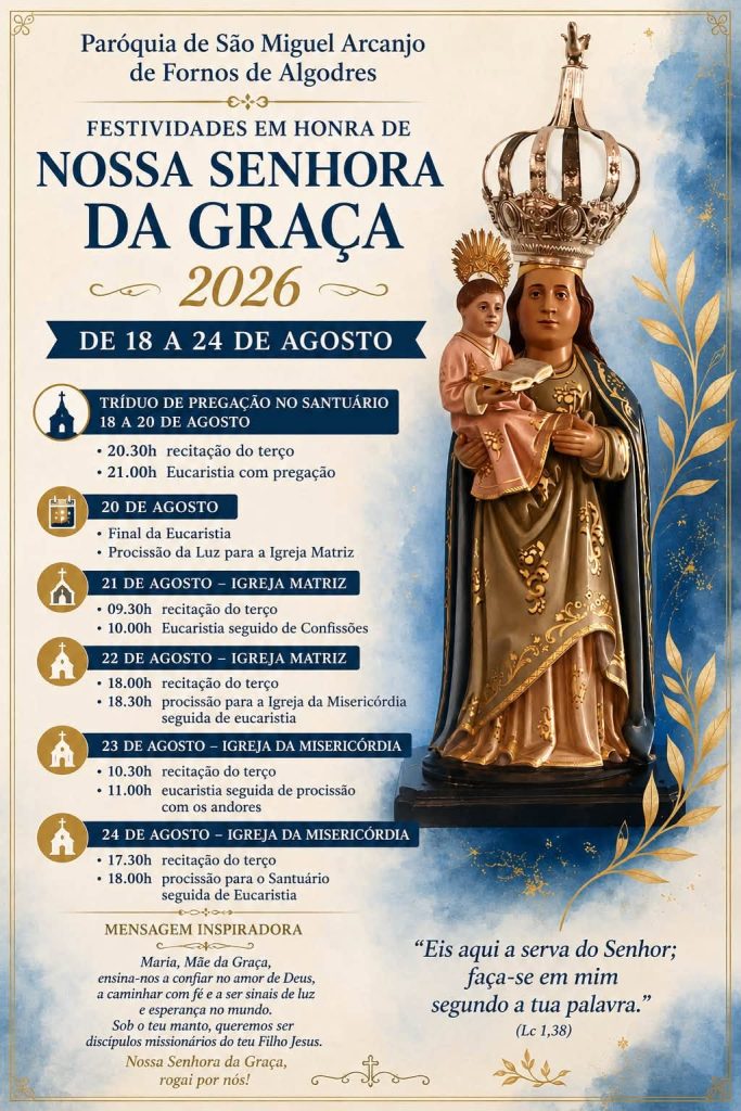 Nossa-Senhora-da-Graca-683x1024 Avisos e Liturgia do XX Domingo do TEMPO COMUM – ano A